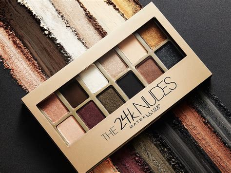 maybelline nudes palette|The 24k nudes eyeshadow palette .